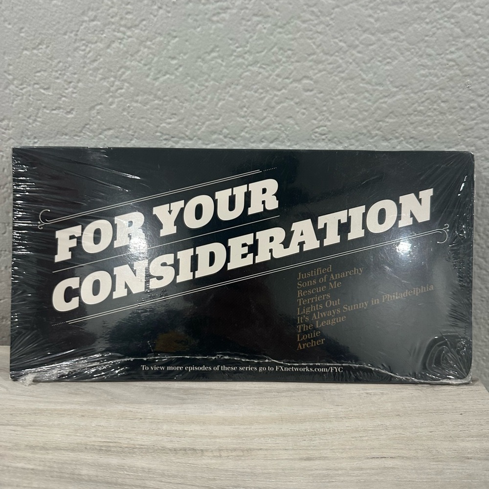 Black 'For Your Consideration' DVD Set